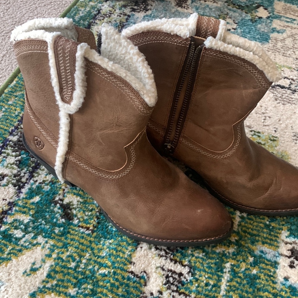Shepa lined Ariat booties